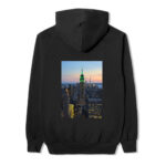 Essentials New York City Night Photo Pullover Hoodie