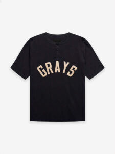 Fear of God Grays Henley Tee – Black